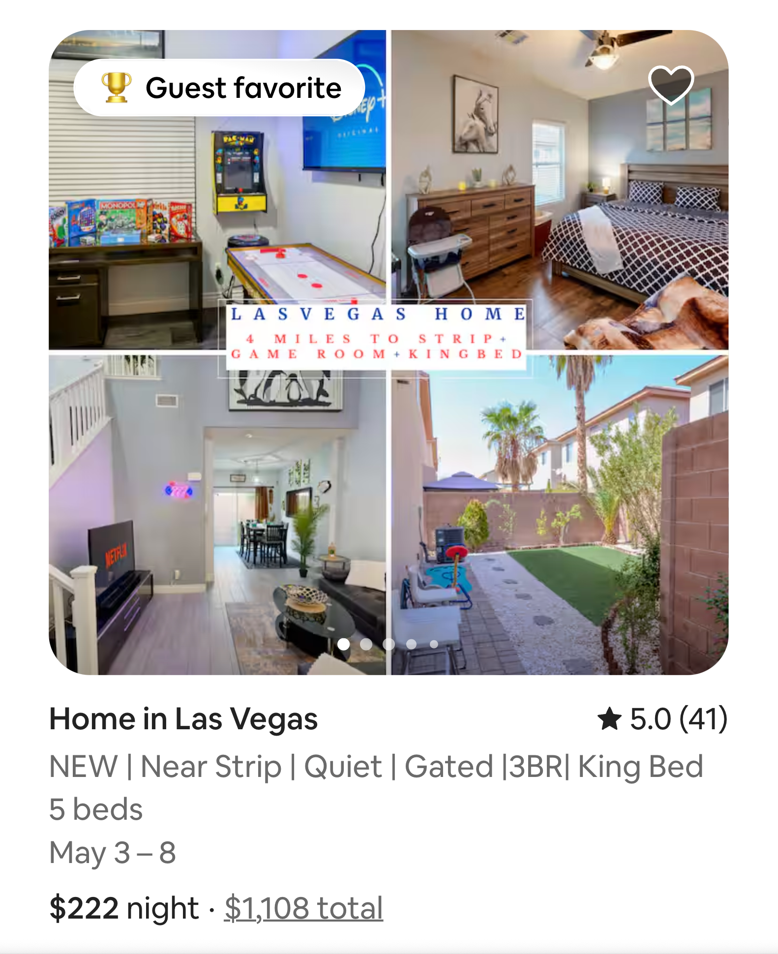 A tagline adds an extra dimension of information to your featured photo, helping you convince potential guests to book with you